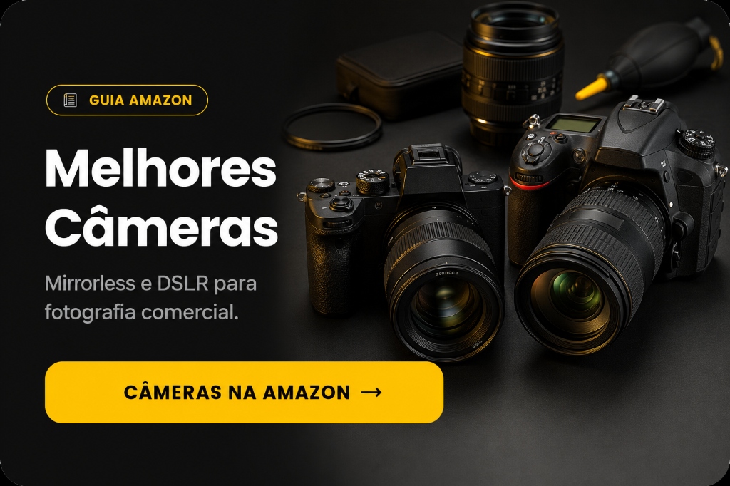 Melhores Cameras para Fotografia Comercial